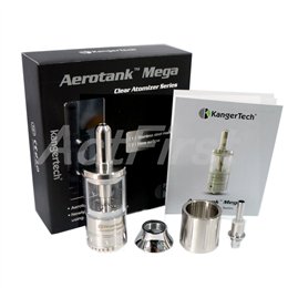 KangerTech Aerotank Mega エアフローコントロール BDCC 3.8ml パイレックスガラスカトマイザー